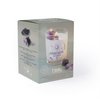 CANDLE SET LITHOTHERAPY - WITH AMETHYST GEMS
