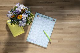 Piano di budget per scrivere te stesso A4