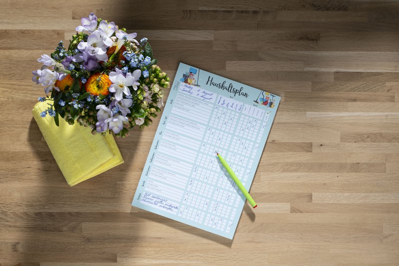 Piano di budget per scrivere te stesso A4