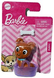 Barbie Mini-Figurines Pets 3 Assorted with accessories 8x11.5cm