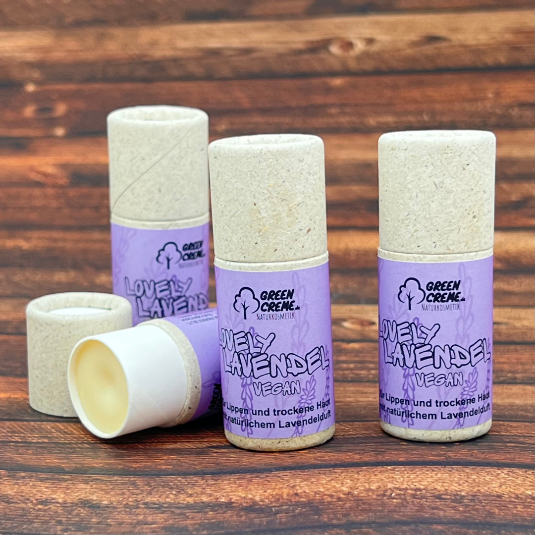 GreenCreme Stick - Cudowny lawendowy wegański