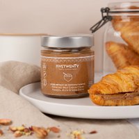 Pistachio milk choco spread, no sugar added 200gr.