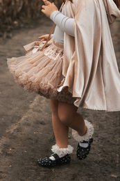 Little Cream Riding Hood -White Witch Magic Cape