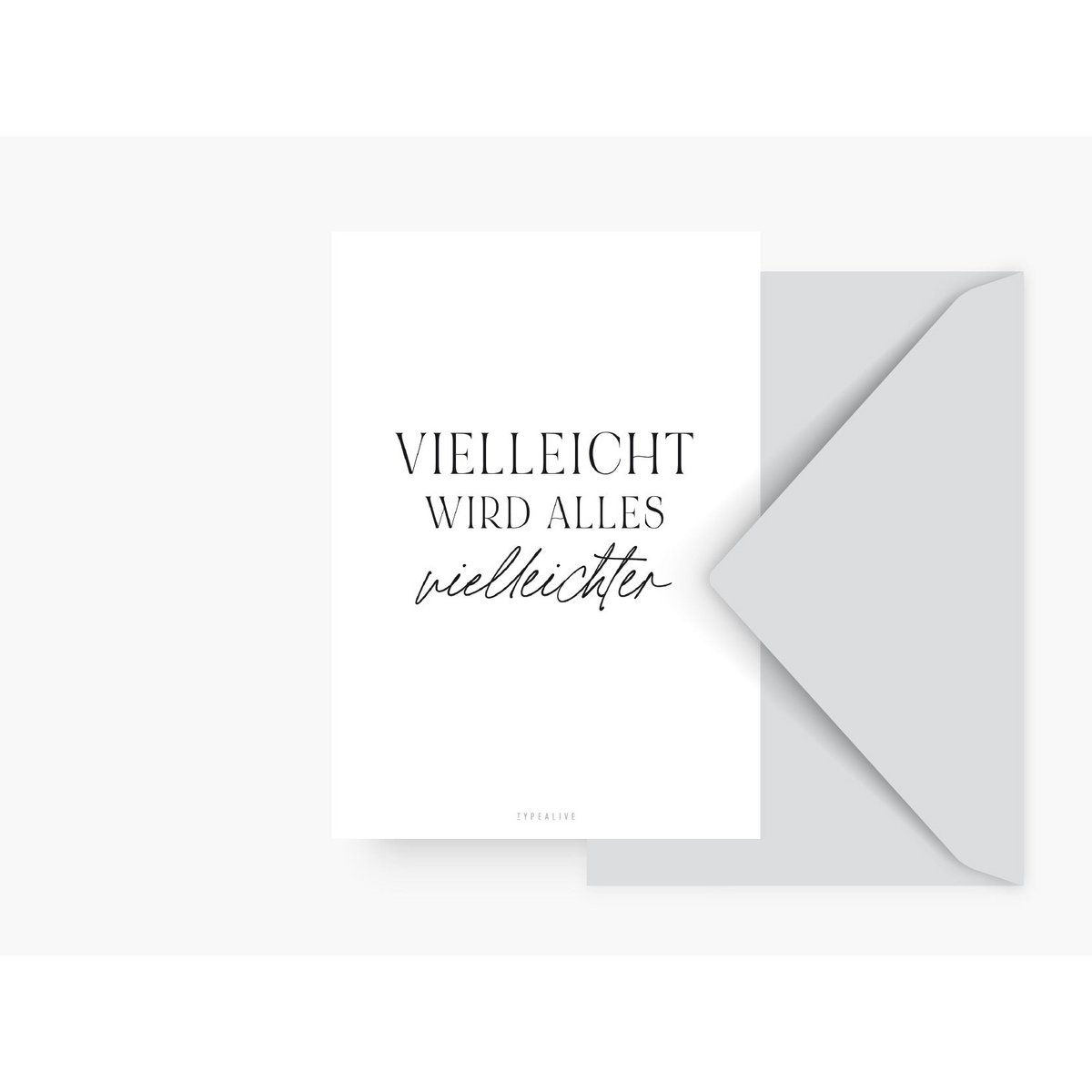 Postkarte / Vielleichter