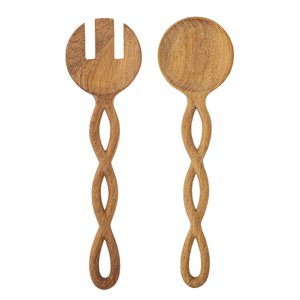 Pinar Salade Servers, Natuur, Doussie Wood