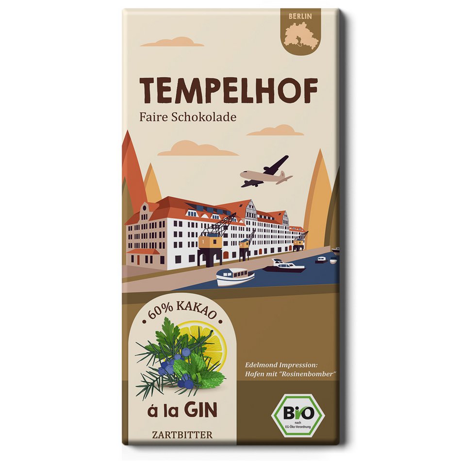 Tempelhof Berlin chocolate, organic & fair