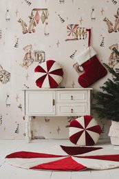 “Red Candy” Christmas Family Stocking, holidays gift