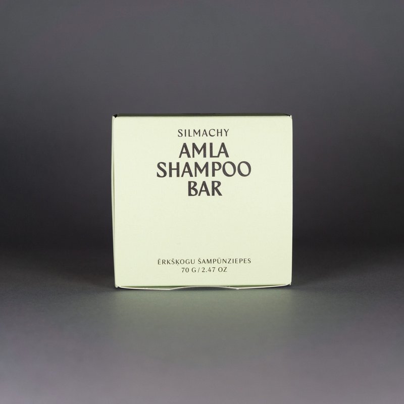Amla -infunderet shampoo bar - for sund, strålende og blankt hår - Artisan Quality