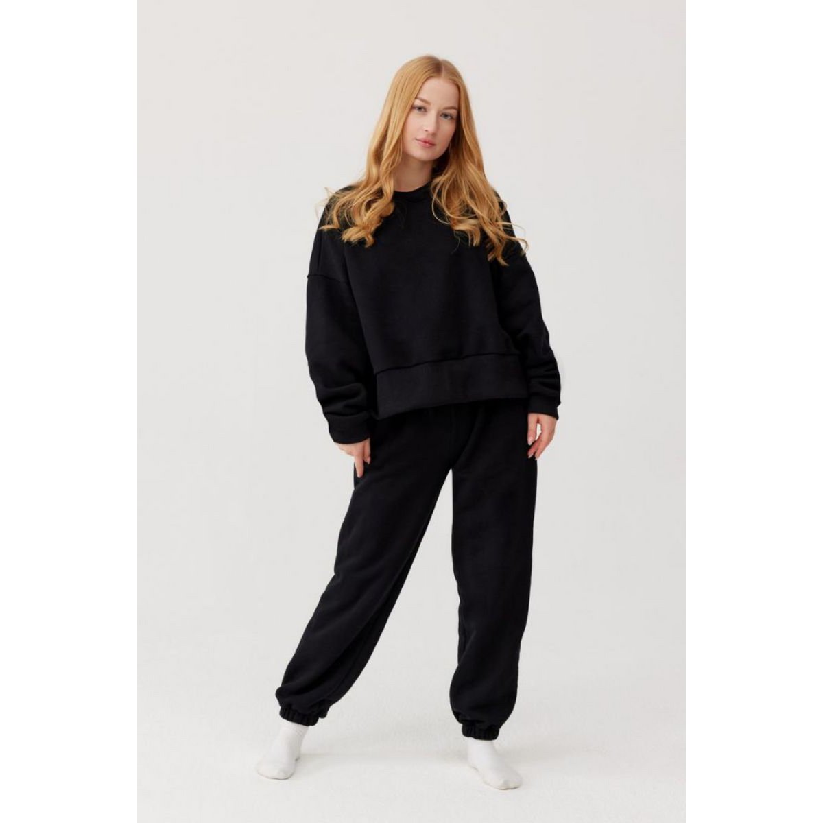 RUBI sweatpants - cotton - black
