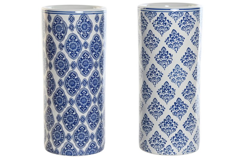PORCELAIN UMBRELLA STAND 19X19X44 2 ASSORTED. MB204743