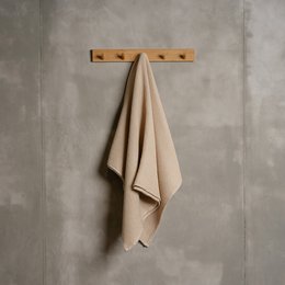 Serviette de bain gaufrée 100x140