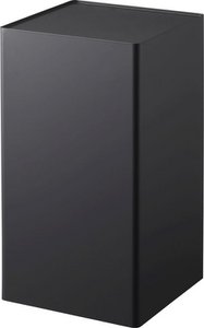 Yamazaki Tower Toilet Paper Holder on Wheels - Black