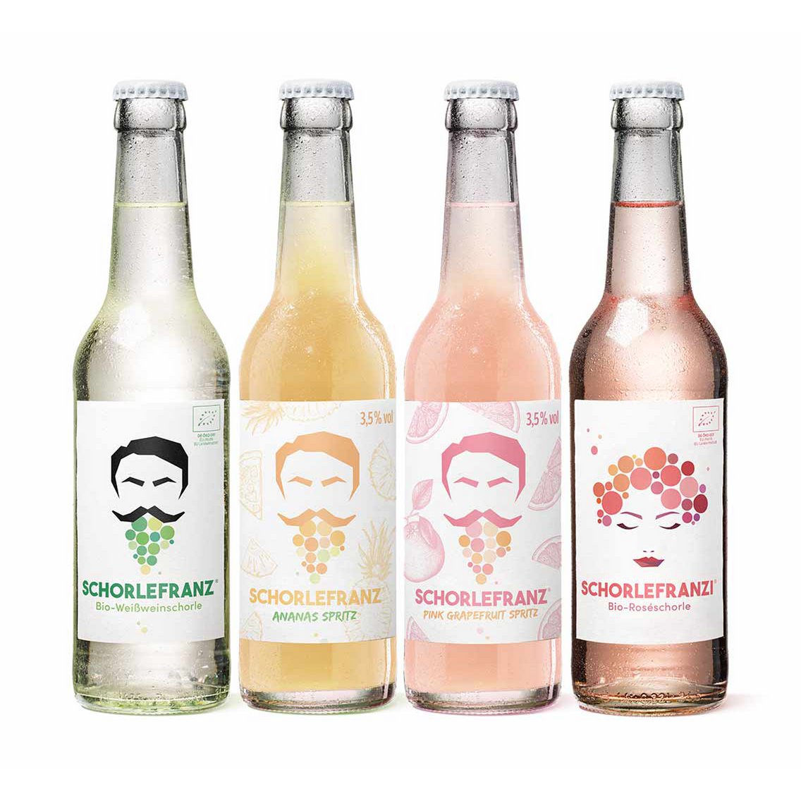 Mezcla de verano Schorlefranz - (Weinschorle y Spritz)