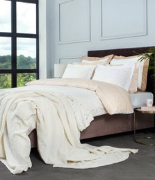 Sateen bed linen set Cosmos Gold