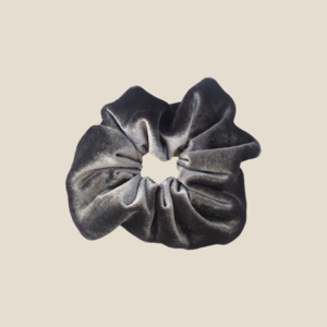 Scrunchie Leila dunkelgrau
