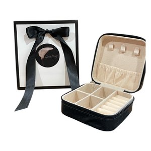 Reise-Schmuckkästchen mit Geschenkbeutel