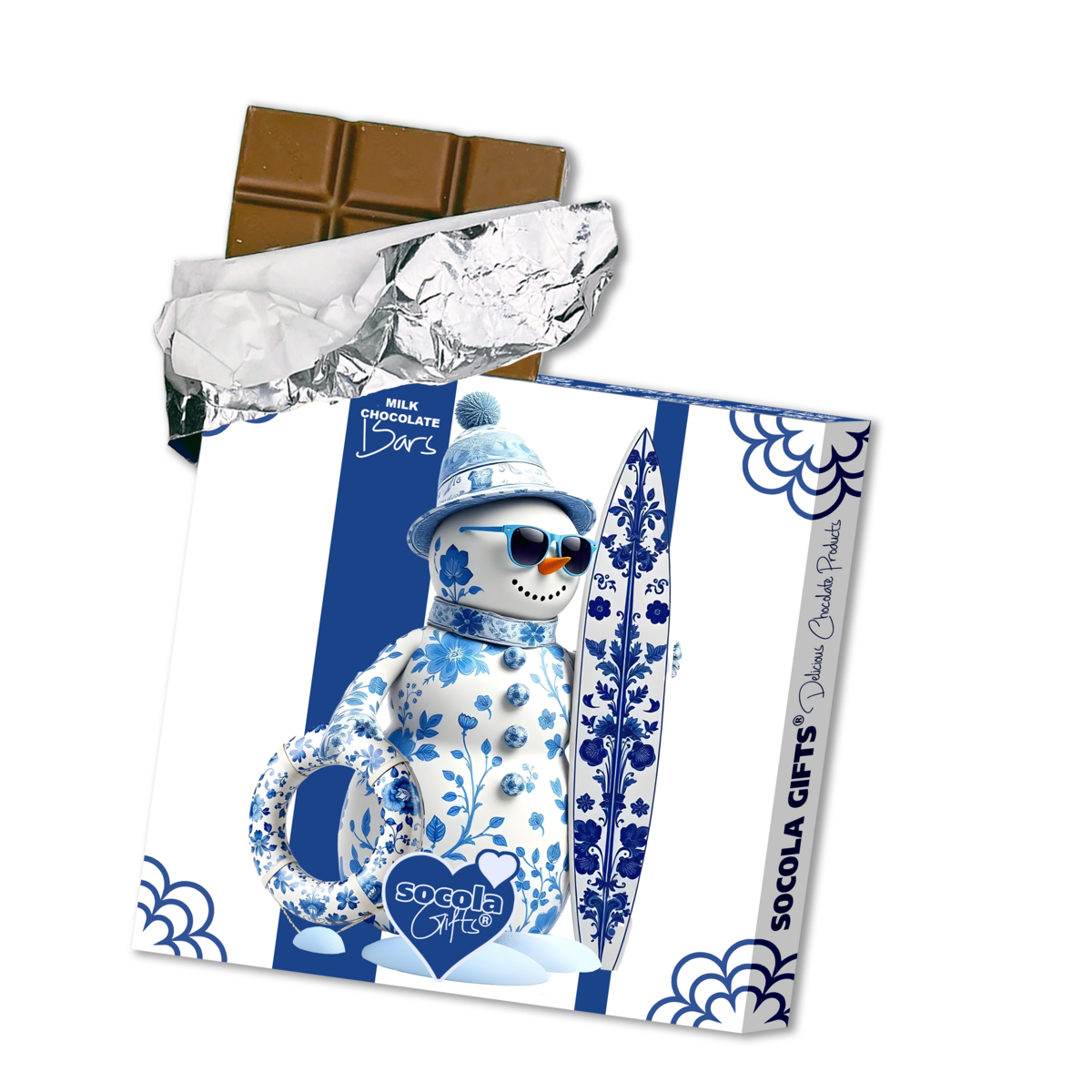 Socola chocolade 200 gram tabletten "ASSORTI" (10x1 pcs) Xmas giftbox