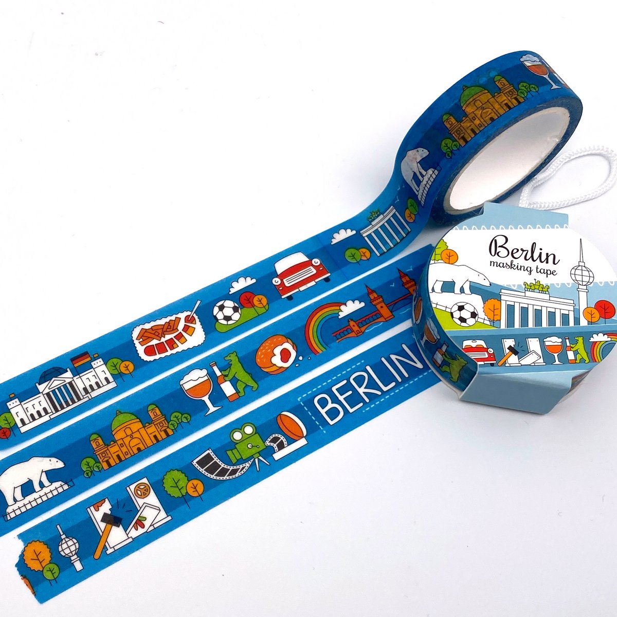 Masking tape / washi tape "Berlin" City Tapes