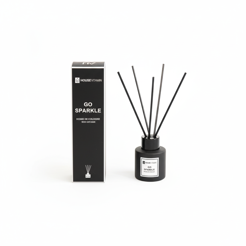 Reed Diffuser - Go Sparkle - Amber - 50 ml