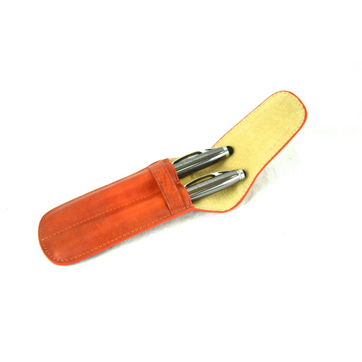 PORTE-STYLO DOUBLE ORCHIDÉE