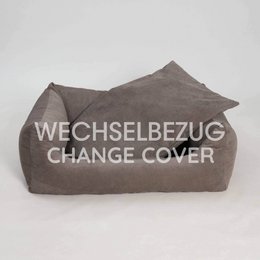 Wechselbezug Hundebett Box Bett Madison stone