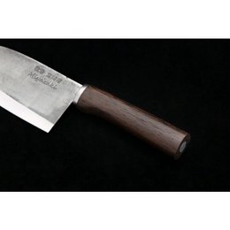 TAKAHIRO MIYAZAKI - Cuchilla Chiisai (cuchilla pequeña), acero forjado para herramientas con mango wengué