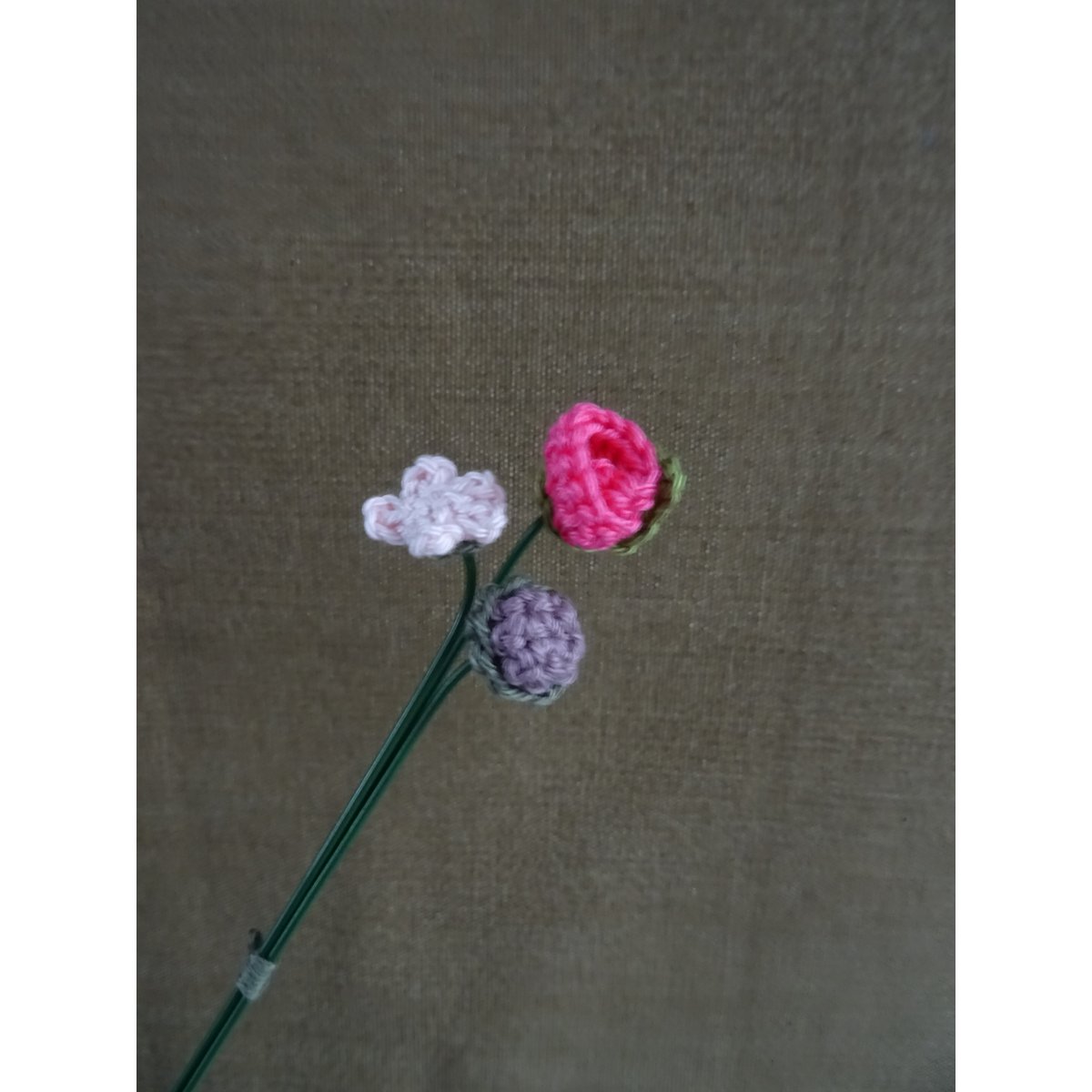 Mini boeket, 3 bloemen