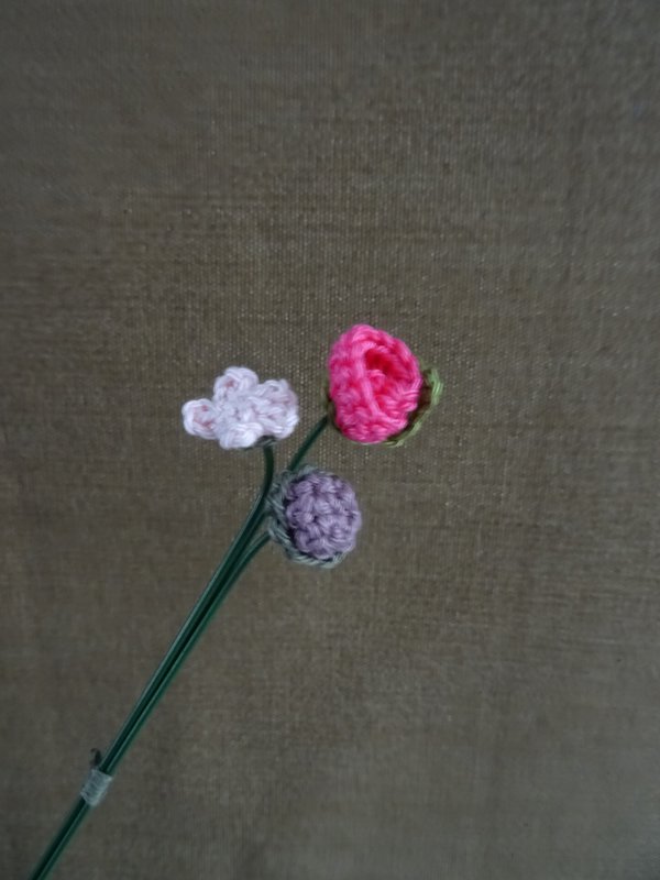 Mini bouquet, 3 fleurs