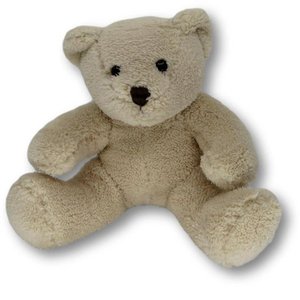 Plush toy bear Monika cream soft toy