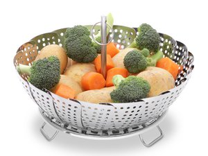 Vegetable boiler made of stainless steel Ø 18-27 cm
