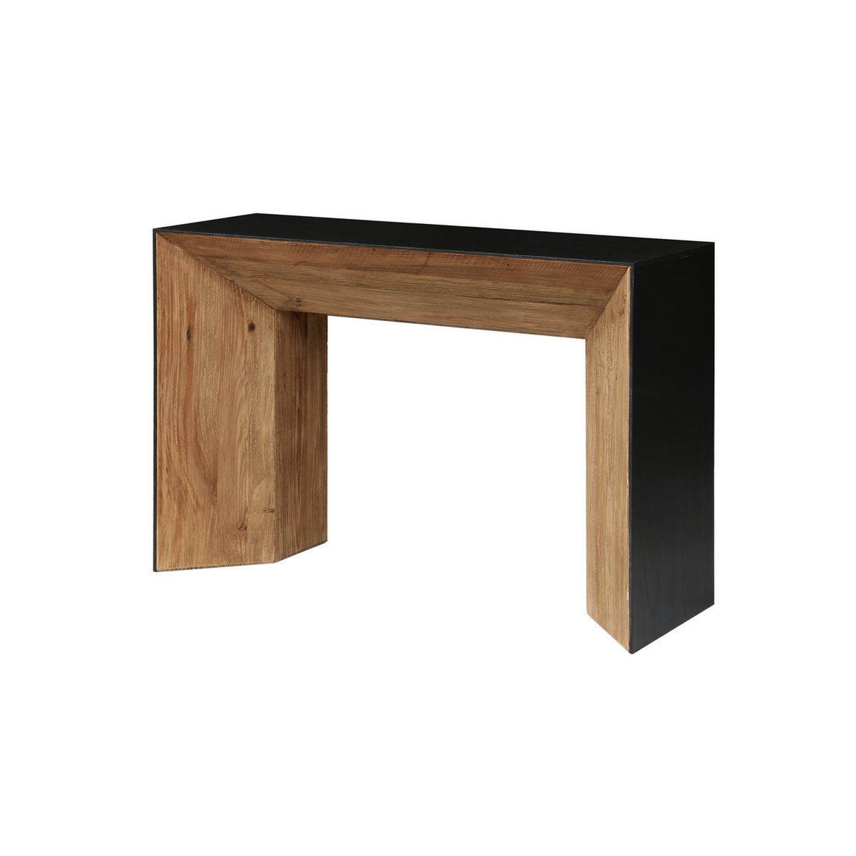 CONSOLE LEGNO RICICLATO PINO 120X40X80 MARRONE MB204939