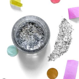Silver Glitter Gel
