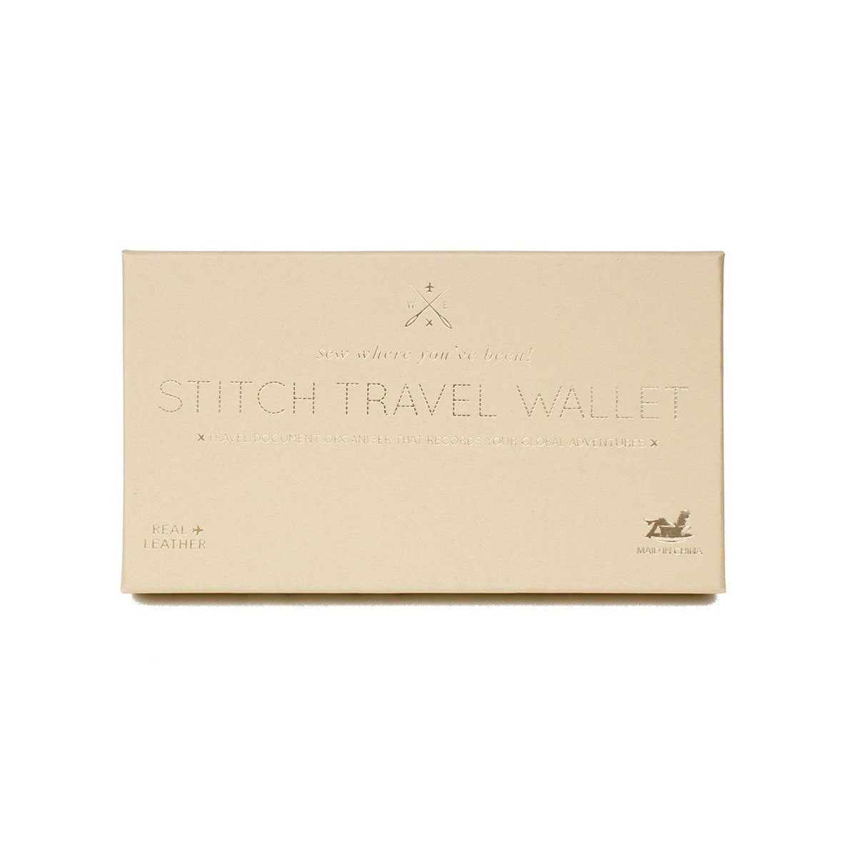 Stitch Travel Wallet - Roze