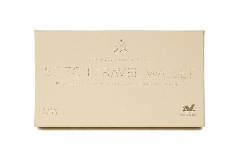 Stitch Travel Wallet - Pink