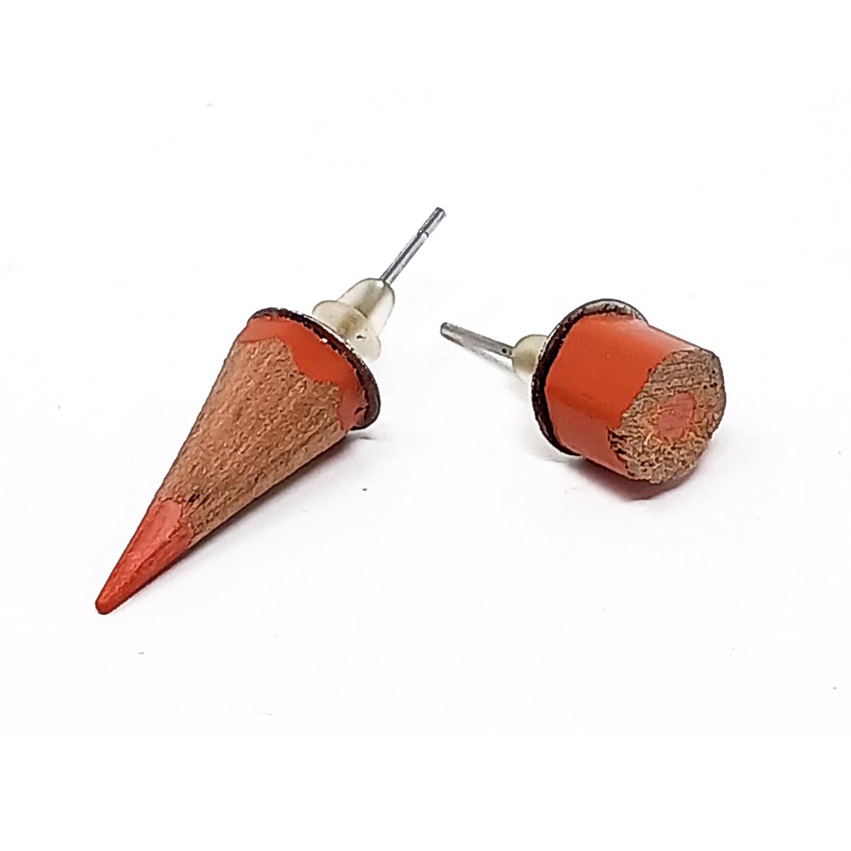 Pencil Stud Earrings - Light Colors - While Stock List