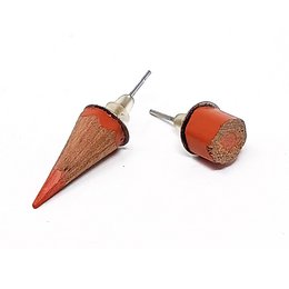 Pencil Stud Earrings - Light Colors - While Stock List