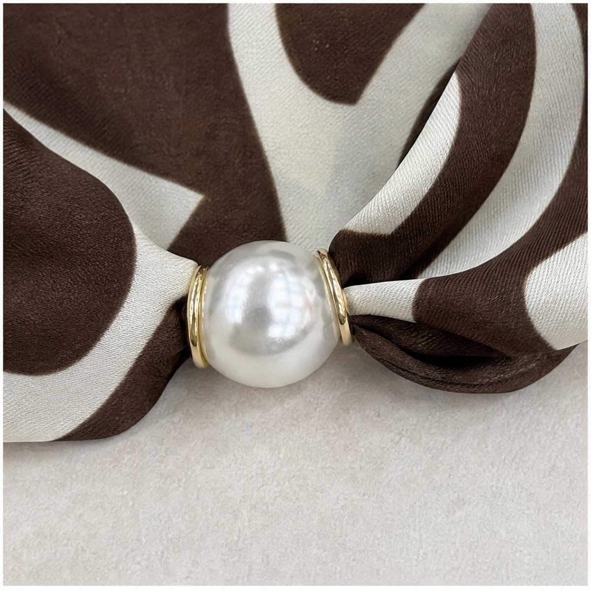 HS Pearl Scarf Zebra Print - Multiple Colors