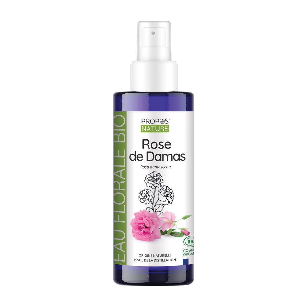 IDROLATO DI ROSA DI DAMASCO BIOLOGICA - ACQUA FLOREALE - 100ML
