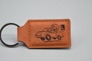 Leather keychain L