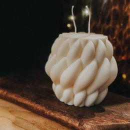 Wooly XL candle | rapeseed wax