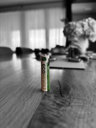 Ecorevolt-pack di 4 AAA ricaricabile ricaricabile AAA USB-C 650 MAH 1,5 V + 4 teste Cavo
