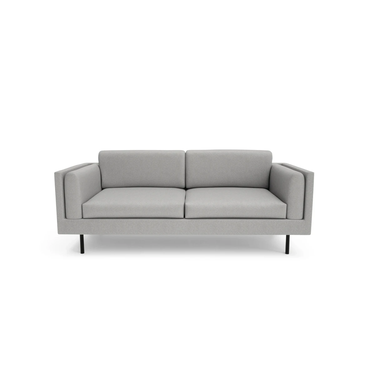 3-Seater Sofa CHELSEA - Silver
