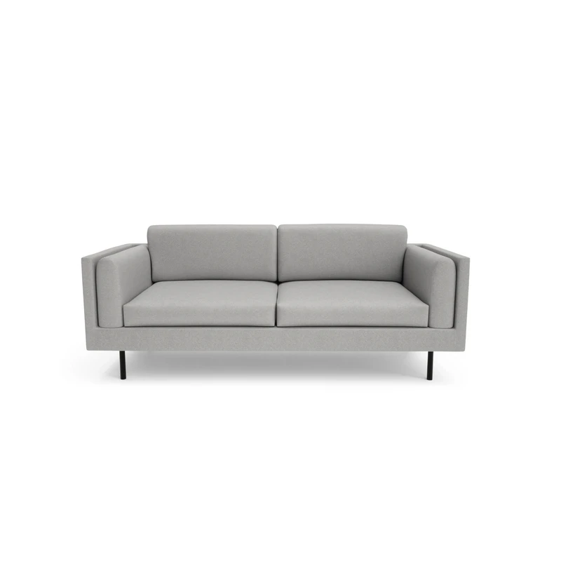3-Seater Sofa CHELSEA - Silver
