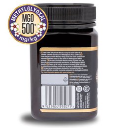 100 % ren, rå Manuka honning MGO 500+ (500 gram)