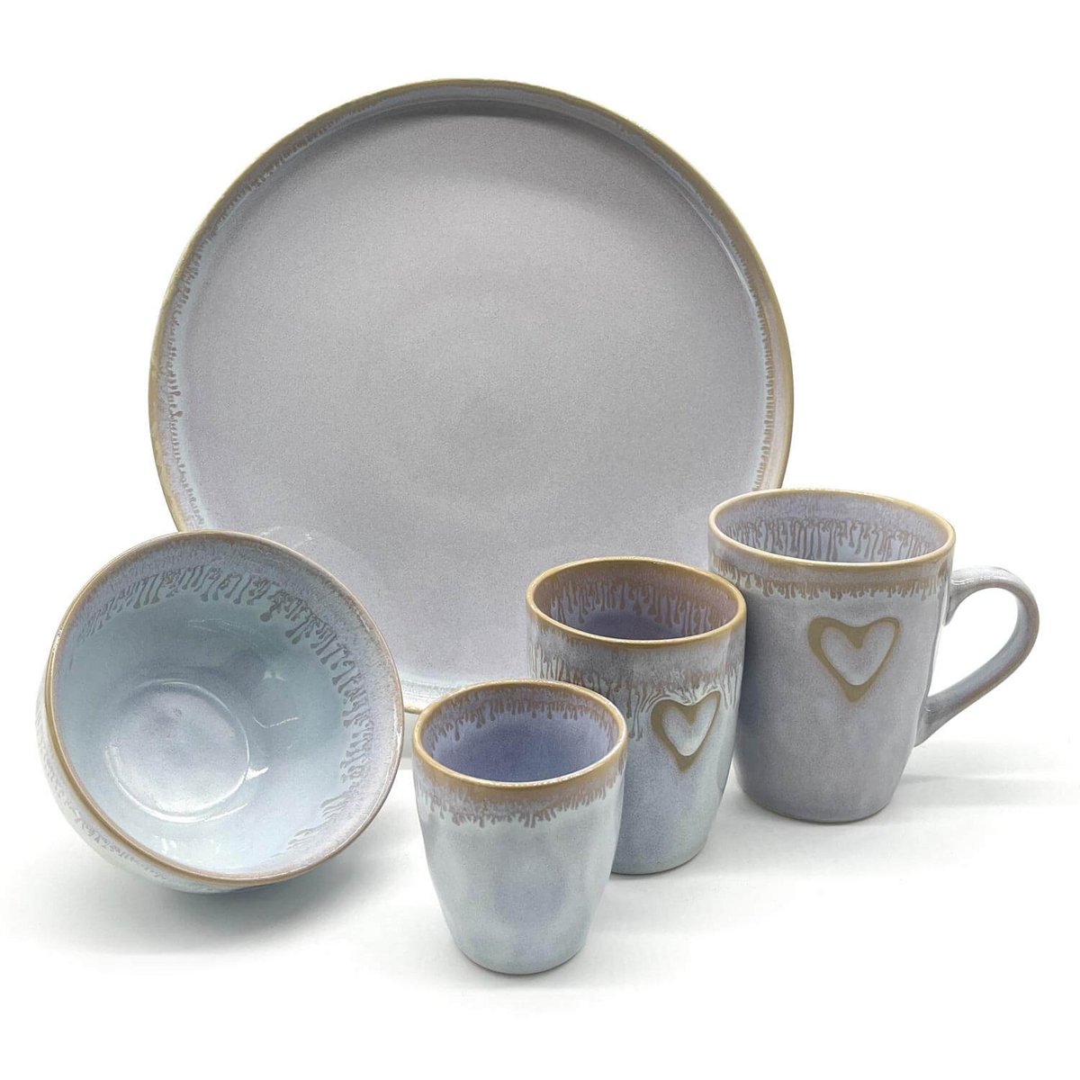 Stoneware Schälchen polarweiß