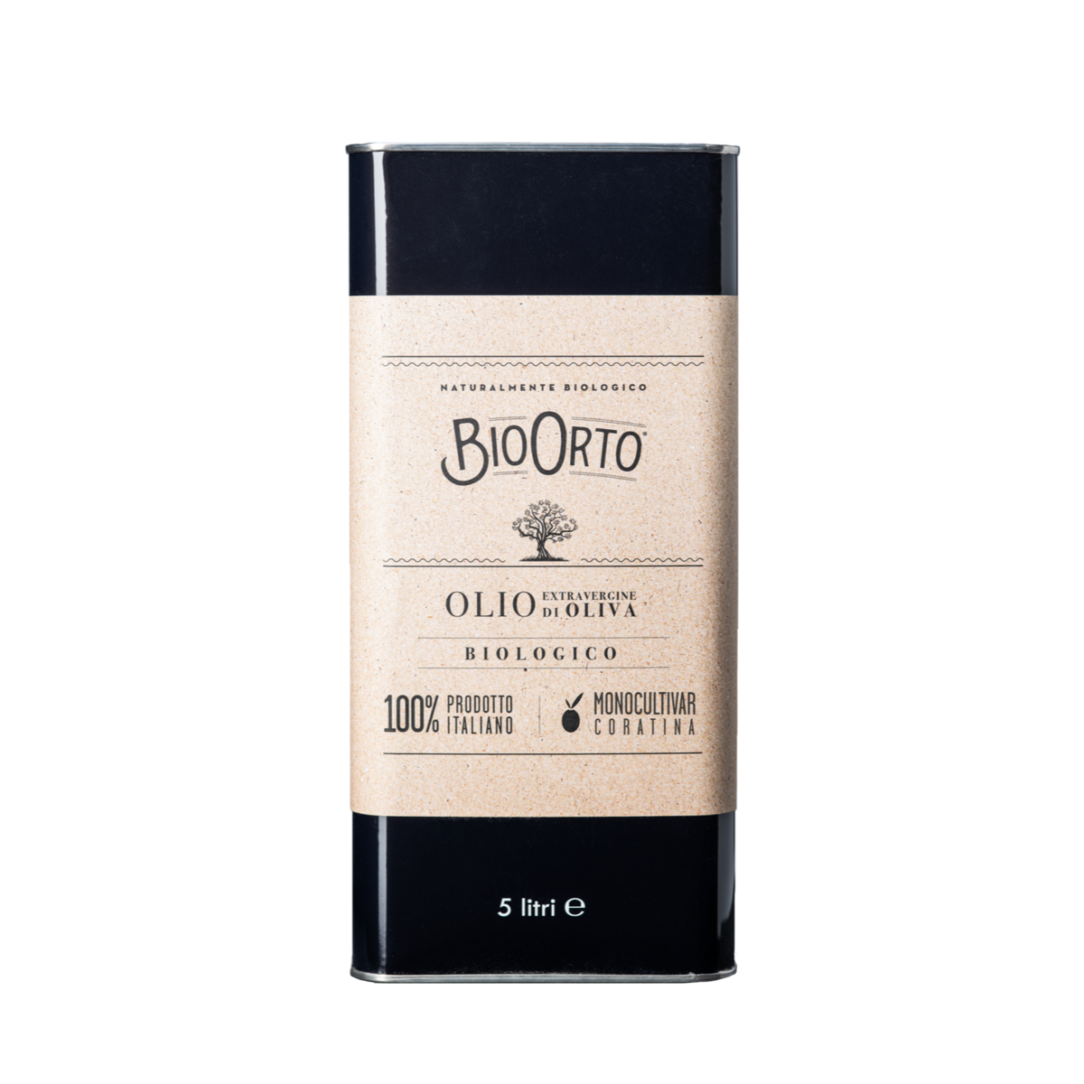 Biologische EVOO Coratina - Blik van 5 lt