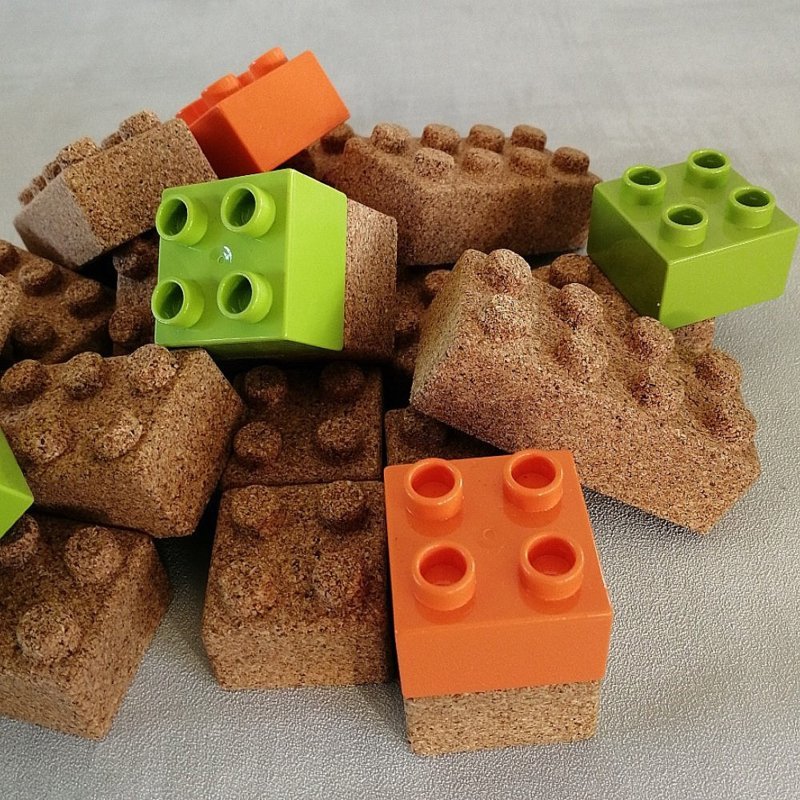 Jouets écologiques To Jungle Bricks en liège