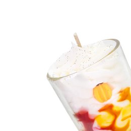 Lille ananas fersken vanilje pisket lys