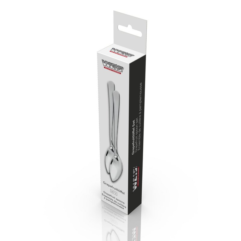Grapefruit spoon set made of stainless steel