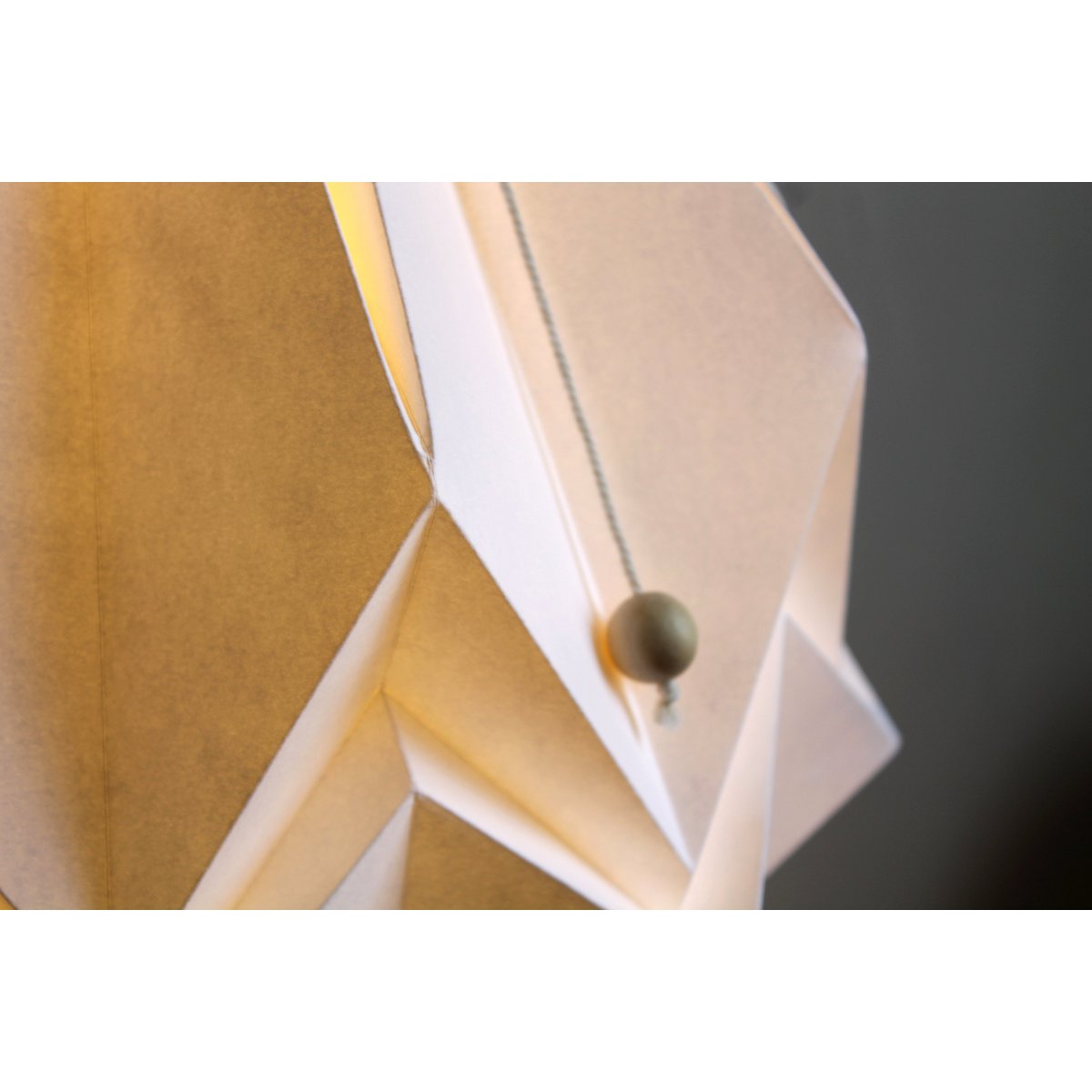 Origami Plain Color Paper Anhänger - Größe L.
